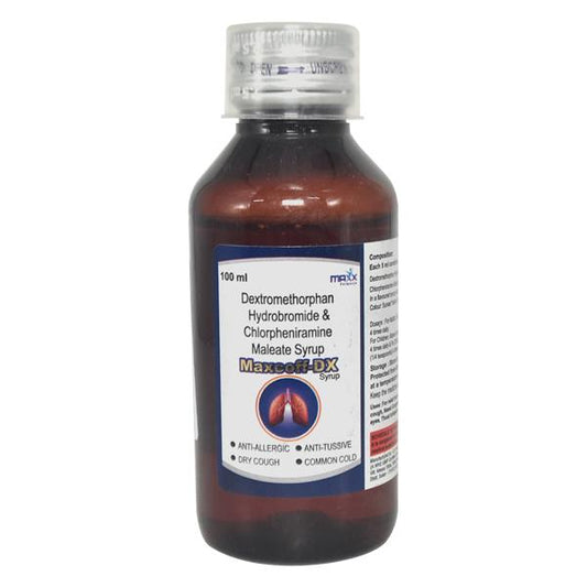 MAXCOFF DX Syrup 100ml - Global Surgicals