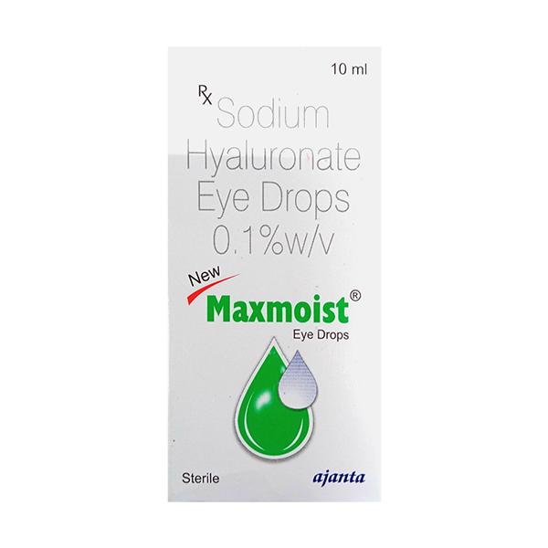 MAXMOIST NEW Eye Drops 10ml - Global Surgicals
