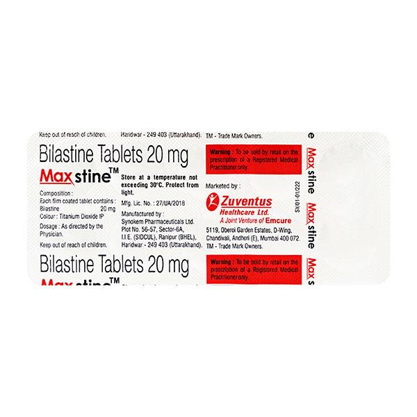 MAXSTINE Tablet 10's - Global Surgicals