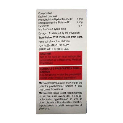 MAXTRA Oral Drops 15ml - Global Surgicals