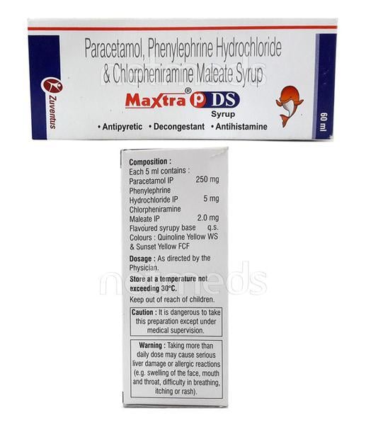 Maxtra P DS Syrup 60ml - Global Surgicals