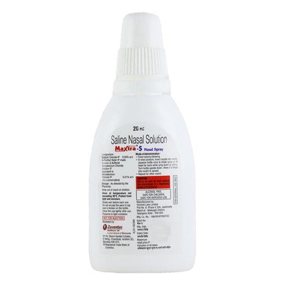 MAXTRA S Nasal Spray 20ml - Global Surgicals