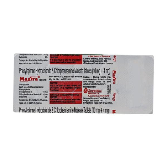 Maxtra Tablet 10'S - Global Surgicals