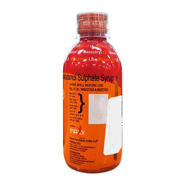 MAXXCORYL LS Syrup 100ml - Global Surgicals