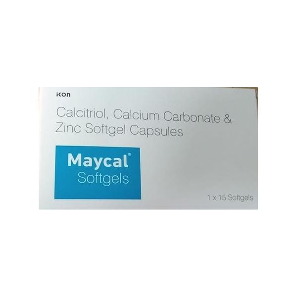 MAYCAL Softgel 15's - Global Surgicals