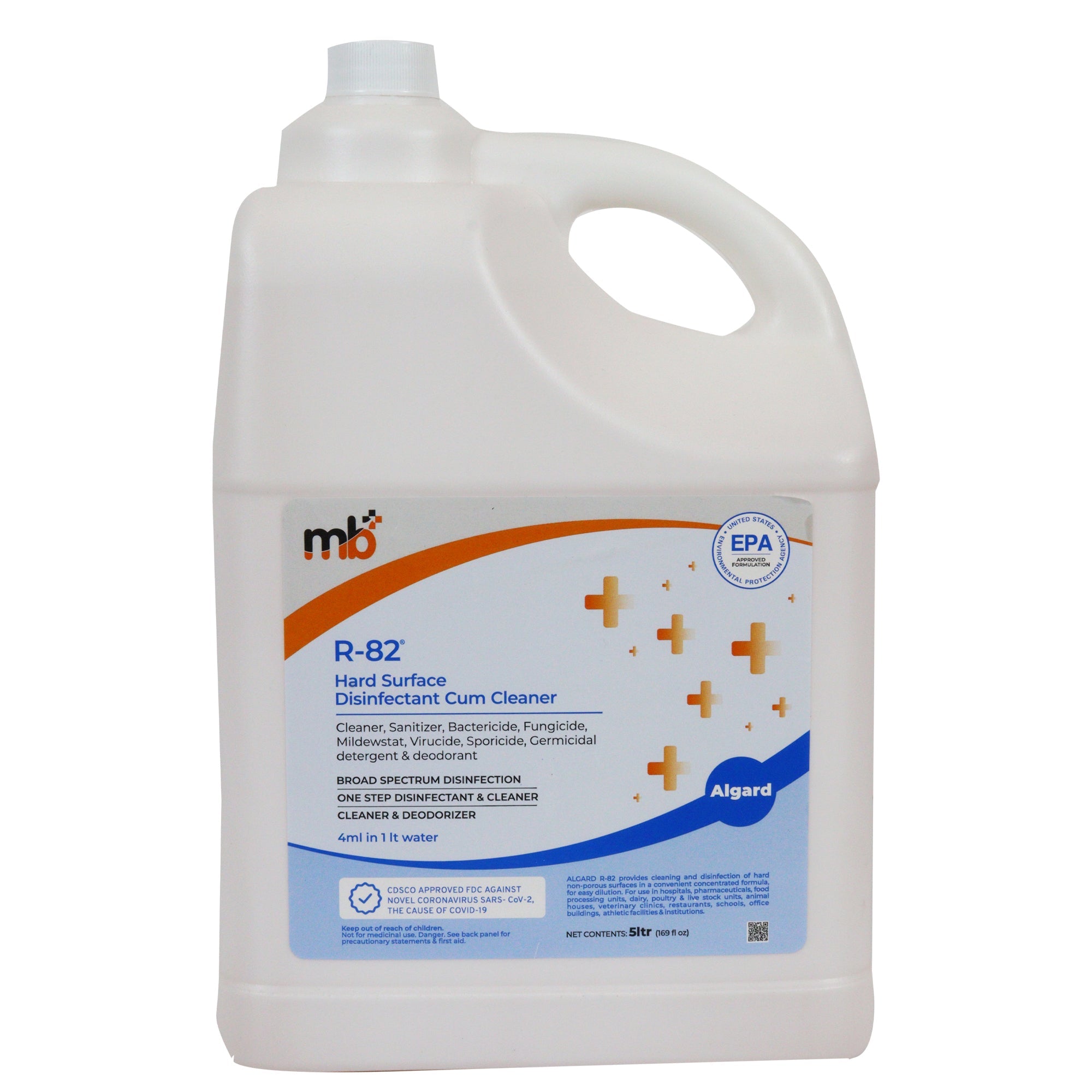 mb+ Algard R - 82 Surface Disinfectant - Global Surgicals
