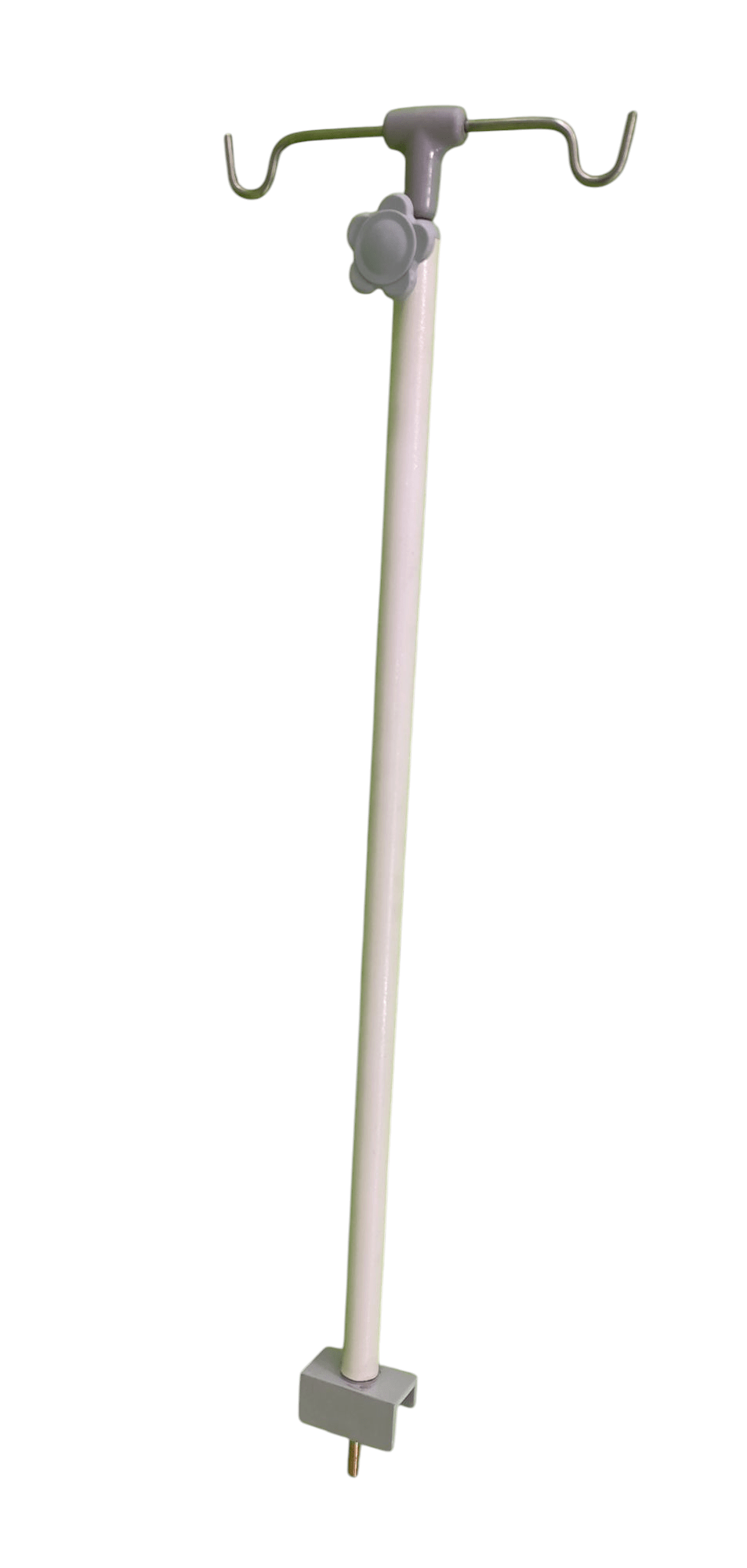 mb+ Bed Attached Folding Iv Stand - Global Surgicals