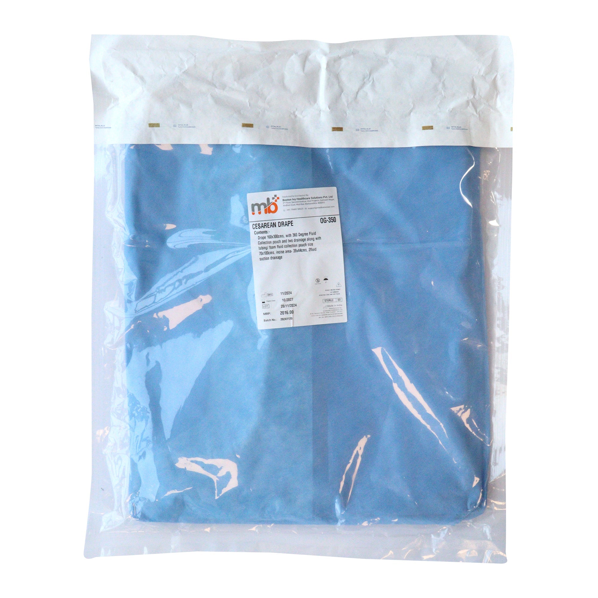 mb+ Cesarean Drape - Global Surgicals