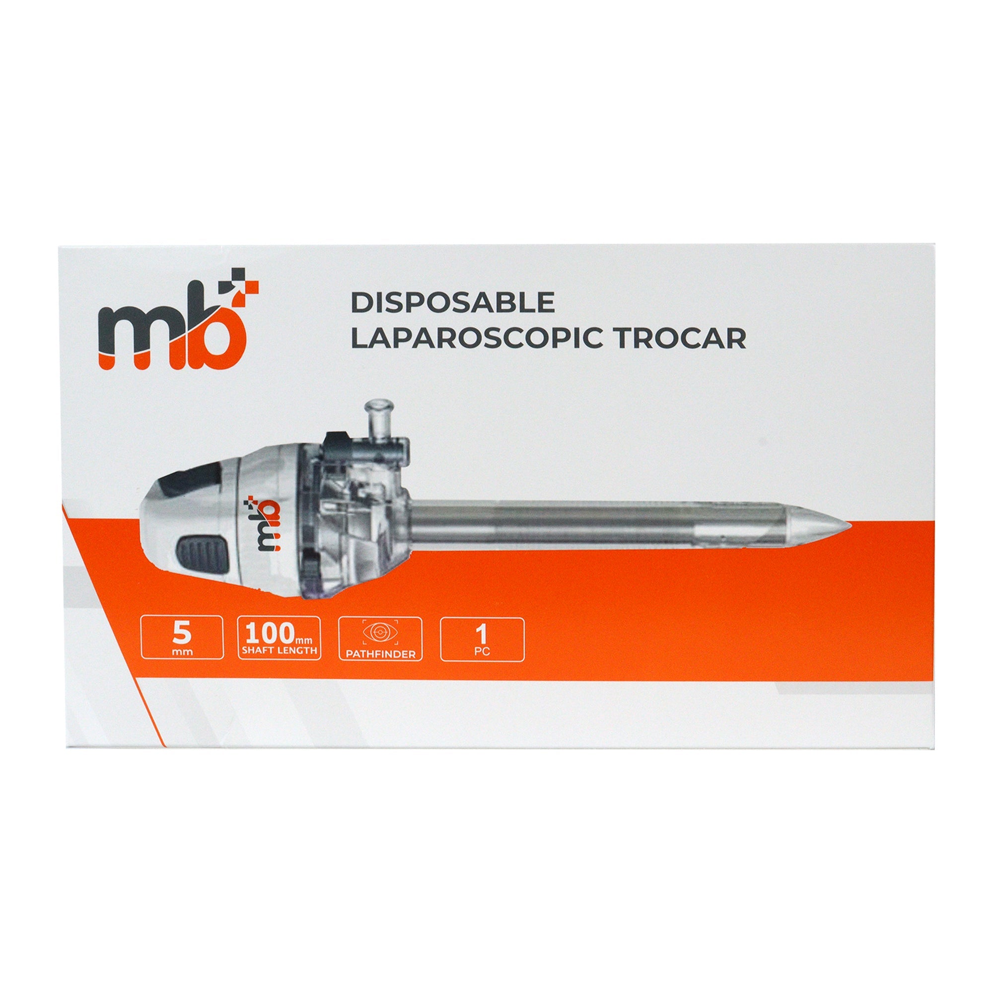 mb+ Disposable Laparoscopic Trocar - Global Surgicals