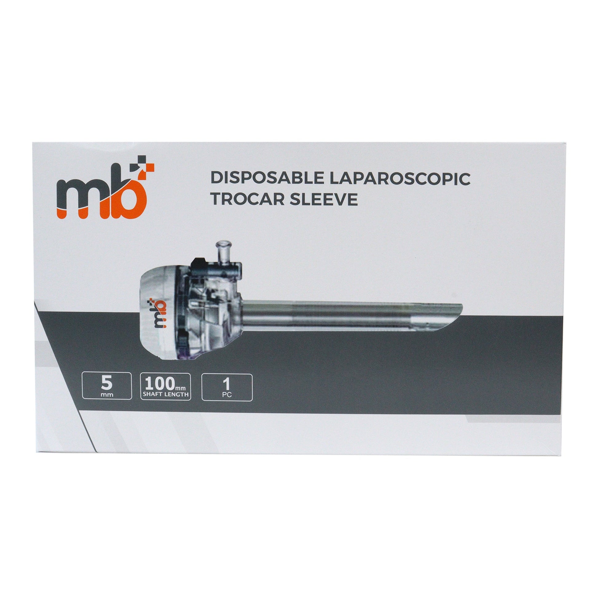 mb+ Disposable Laparoscopic Trocar Sleeve - Global Surgicals