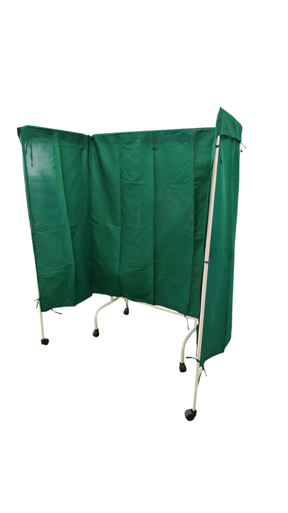 mb+ Four Fold Screen With Green Curtain