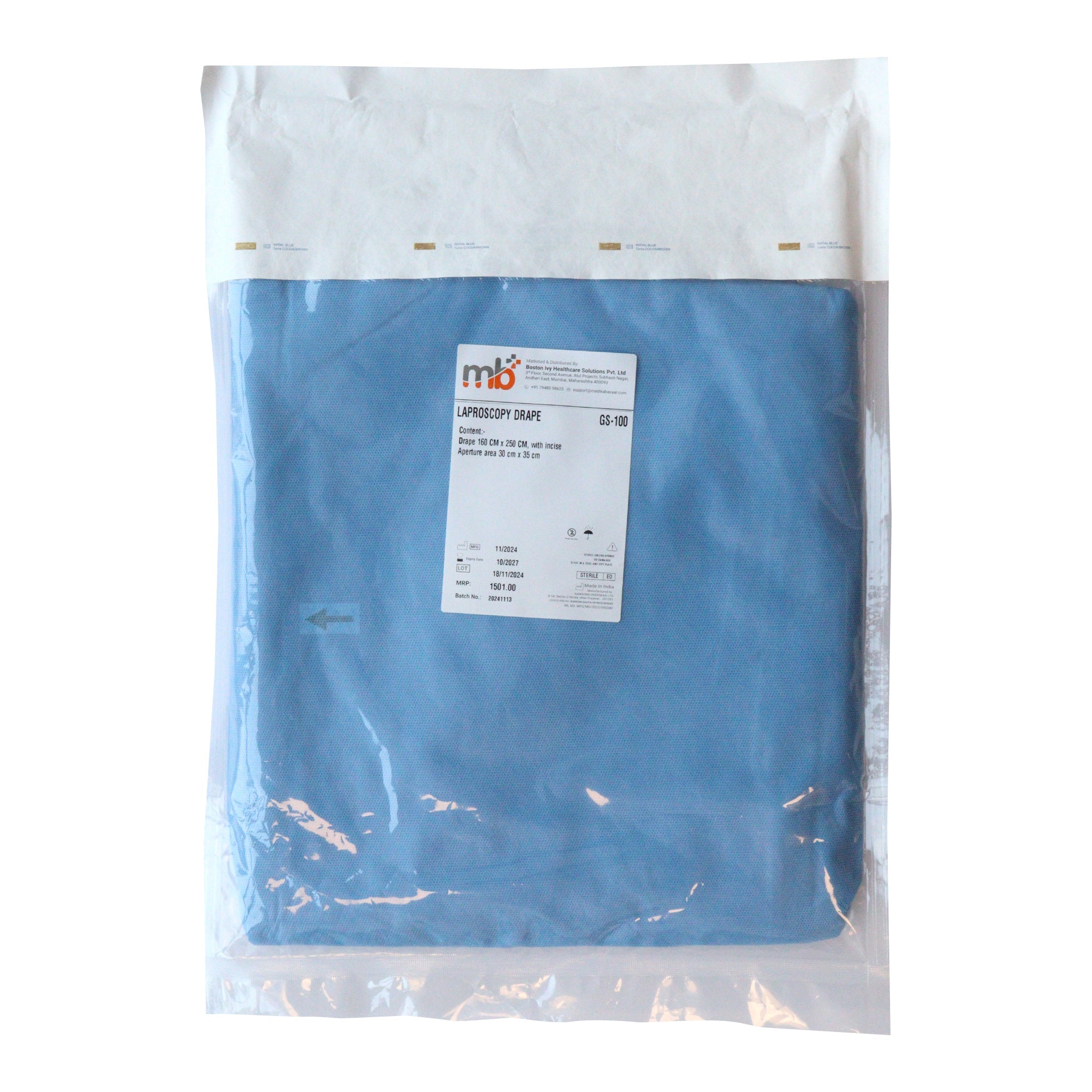 mb+ Laproscopy Drape - Global Surgicals