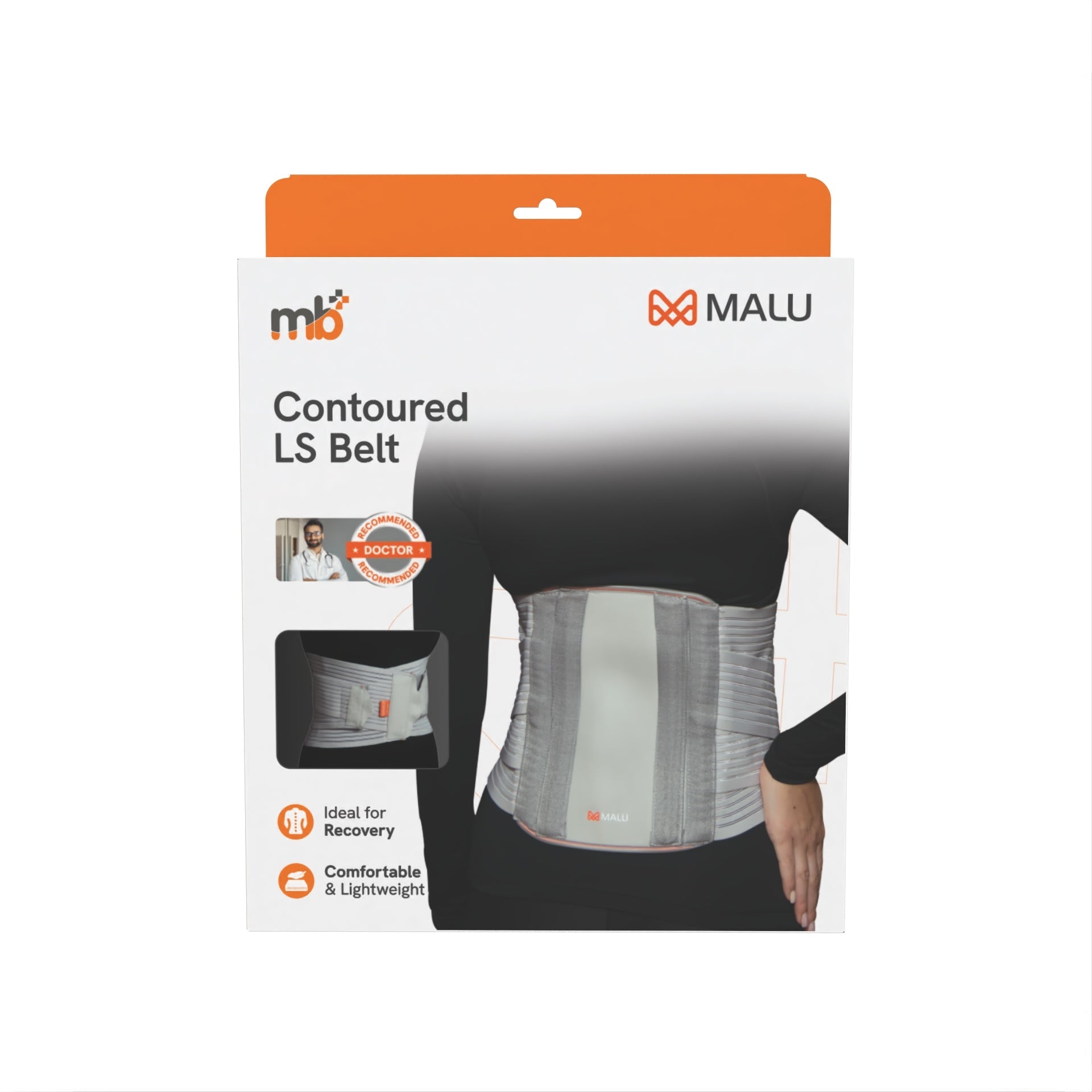 mb+ malu Contoured LS Belt - Global Surgicals