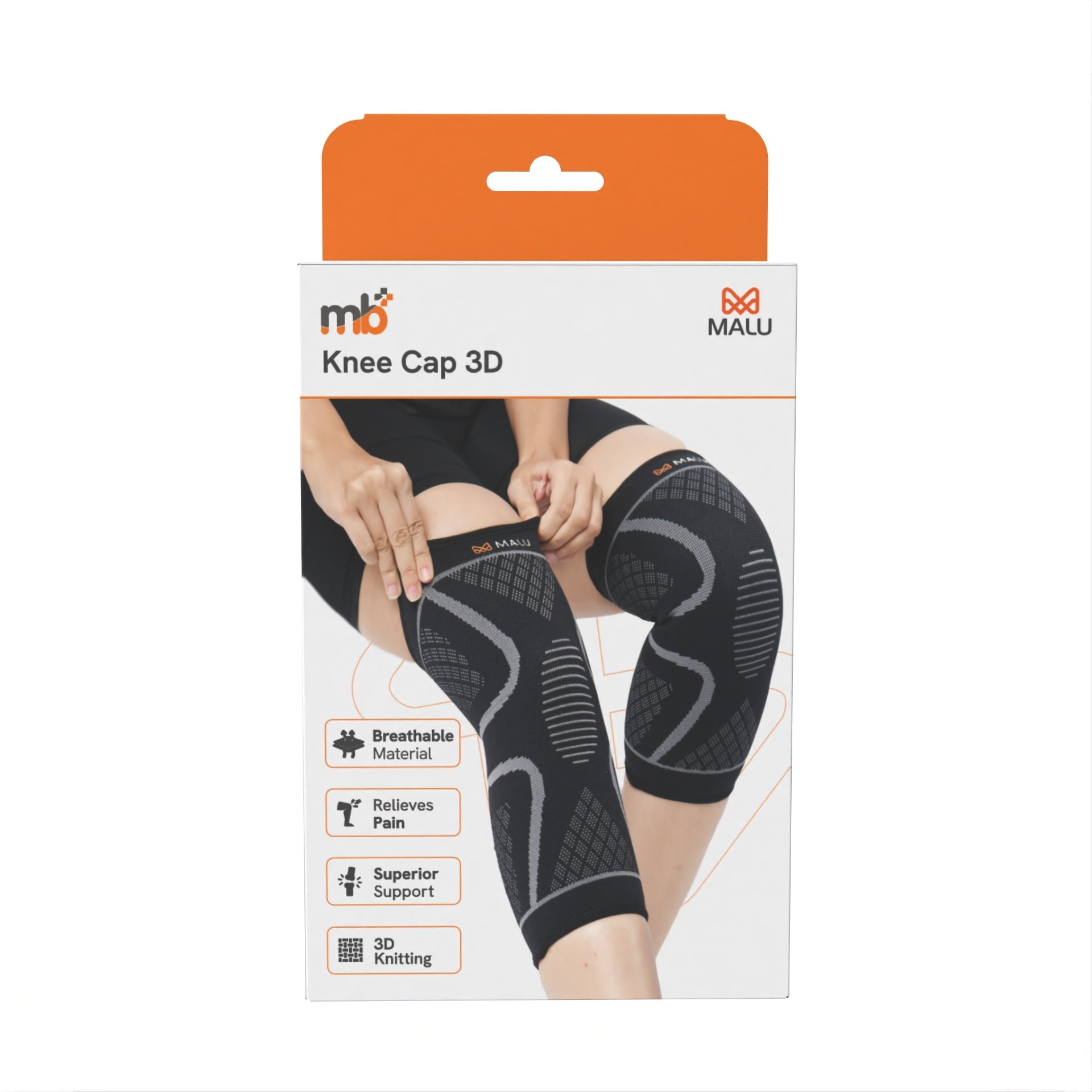 mb+ malu Knee Cap 3D Pair - Global Surgicals