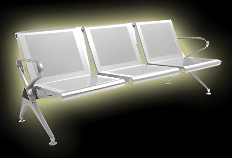 mb+ Premium Powder - Coated Waiting Chair - Global Surgicals