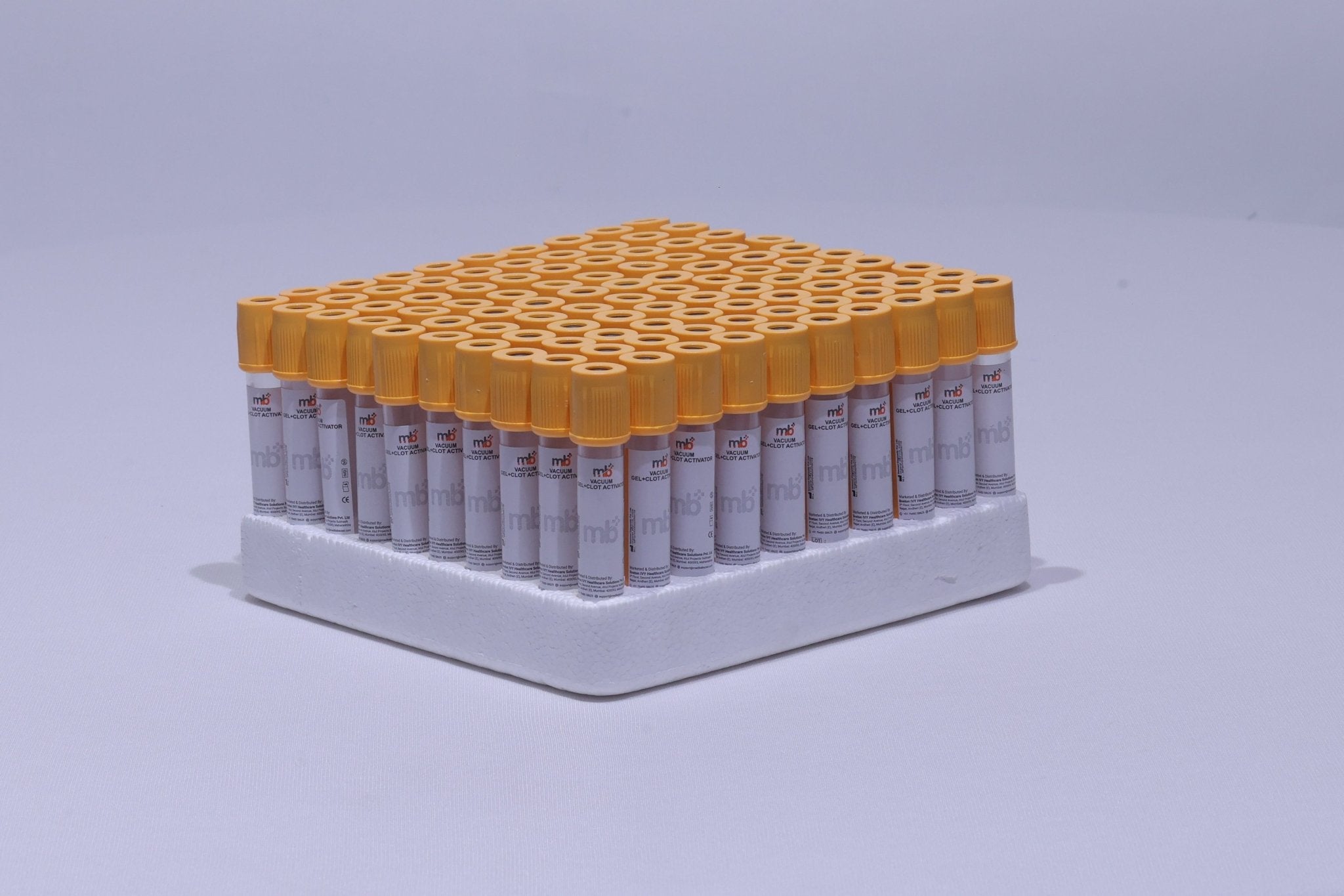 mb+ Sodium Citrate 3.8% Vacuum Blood Collection Tubes - Global Surgicals