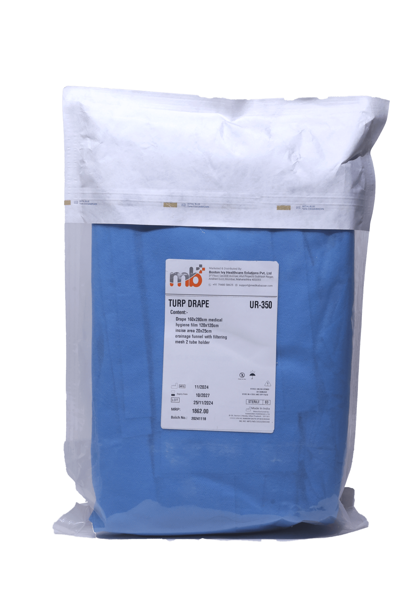 mb+ TURP Drape - Global Surgicals