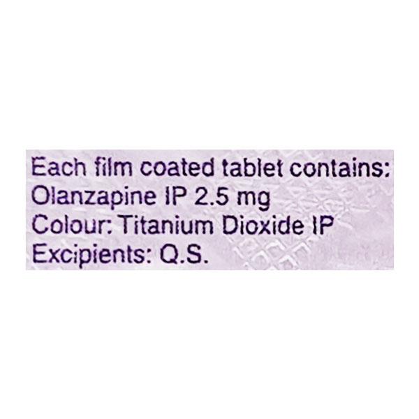 Oliza 2.5mg Tablet 10'S
