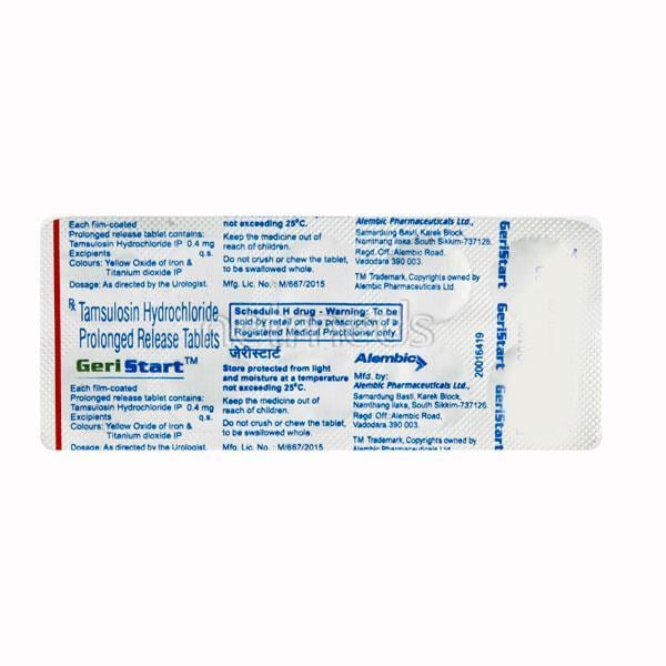 Geristart Tablet 10'S