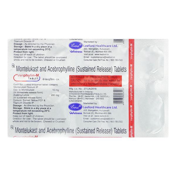 Venphylin M Tablet 10'S