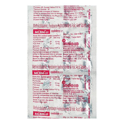 Mcbm 69 Tablet 15'S - Global Surgicals