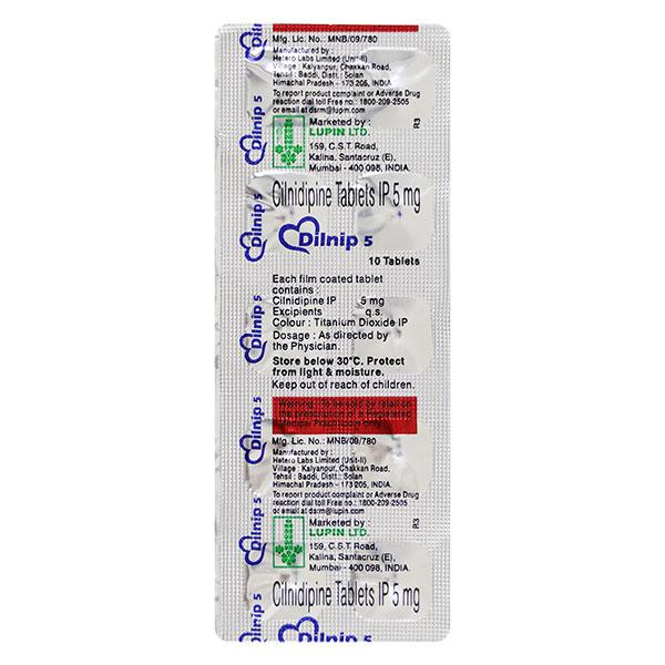 Dilnip 5mg Tablet 10'S