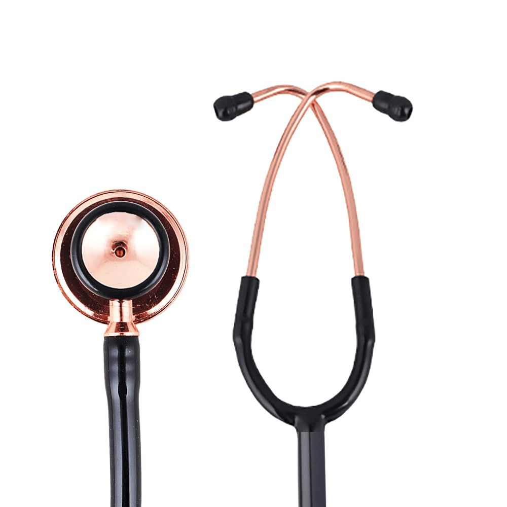 MCP PHOENIX ST - PX03 Premium Rose Gold plated Stethoscope (Dual head) - Global Surgicals
