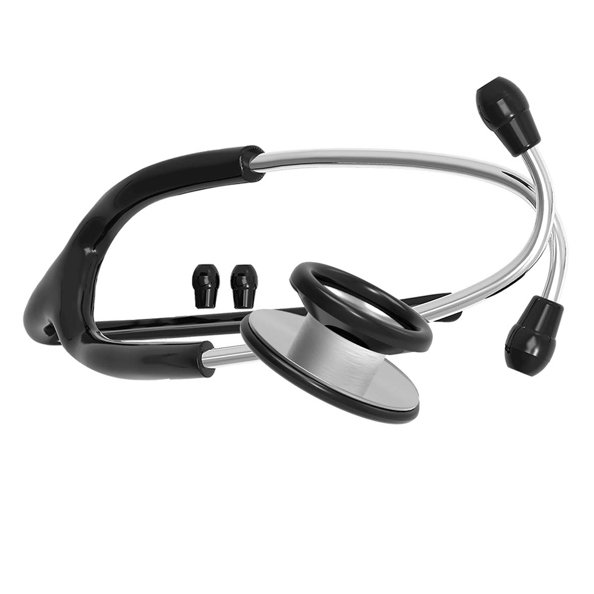 MCP WAVE ST - WA01 Dual Head Stethoscope Adult (Black) - Global Surgicals