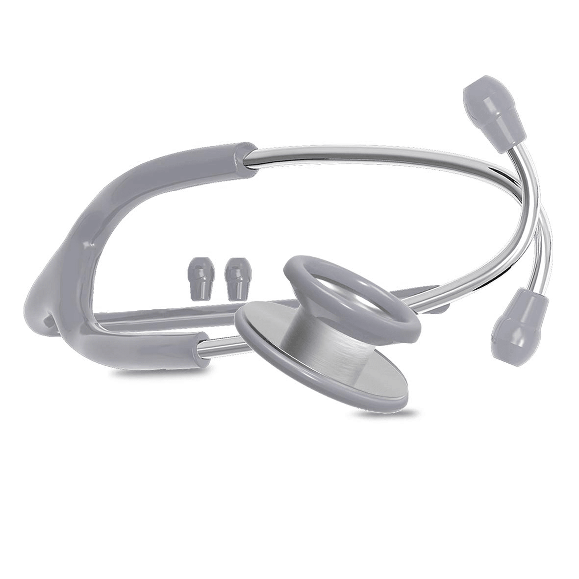 MCP WAVE ST - WA01 Dual Head Stethoscope Adult (Grey) - Global Surgicals