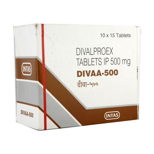 Divaa 500mg Tablet 15'S