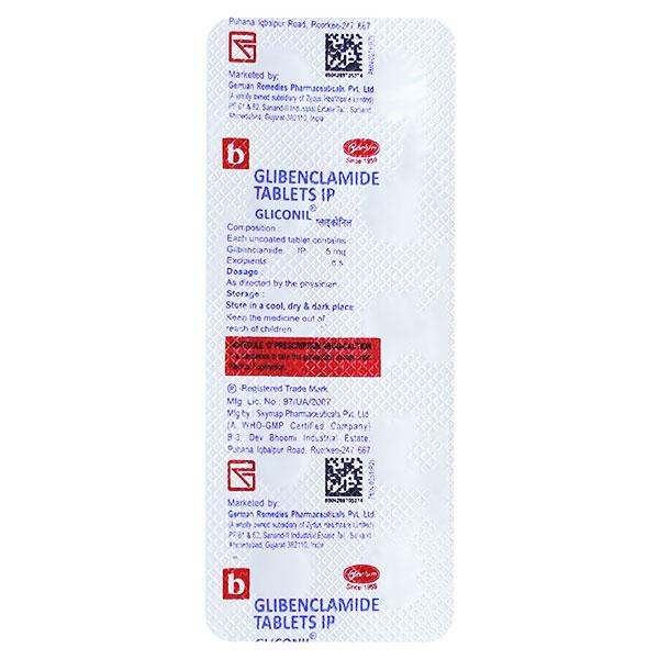 GLICONIL Tablet 10's