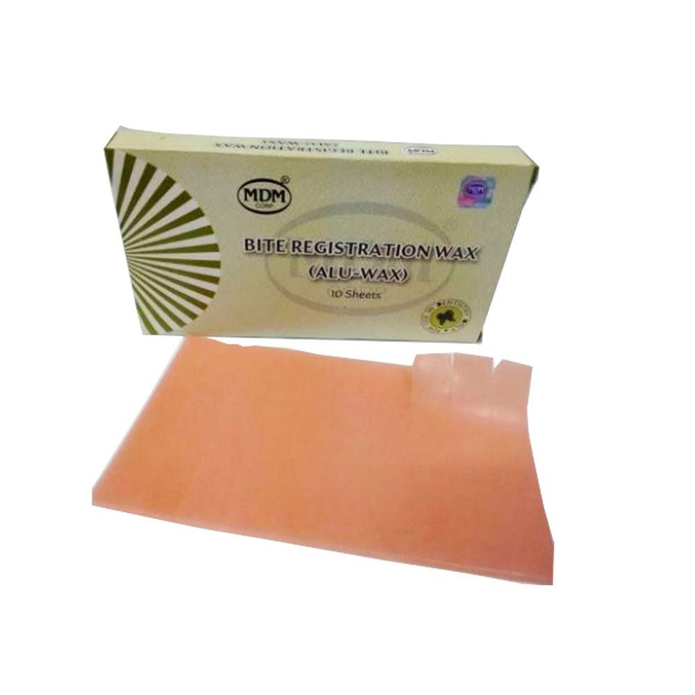 MDM Bite Registration Alu Dental Wax - Global Surgicals
