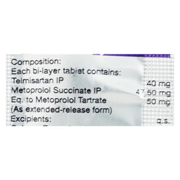 Telvas Beta 50mg Tablet 10'S