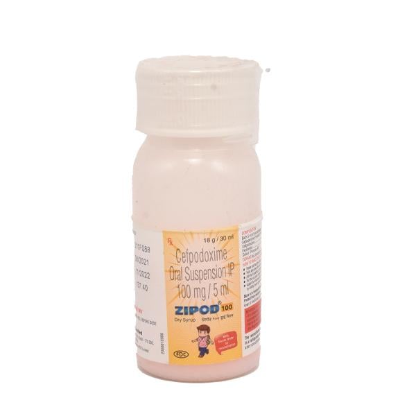 Zipod 100mg Dry Syrup 30ml
