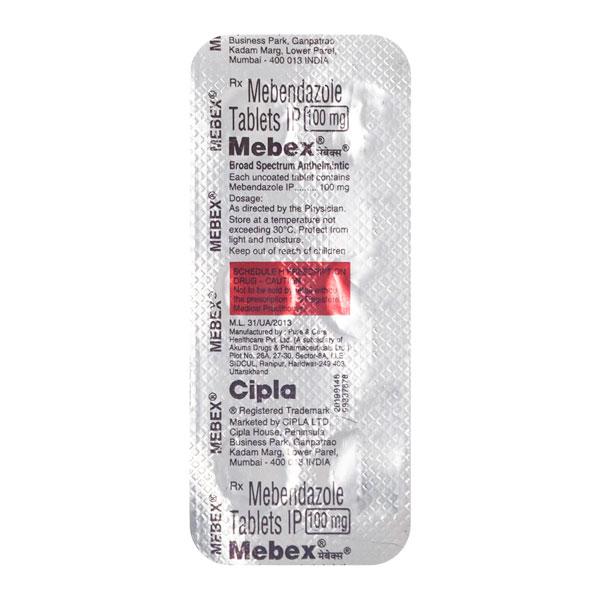 Mebex Tablet 6'S - Global Surgicals