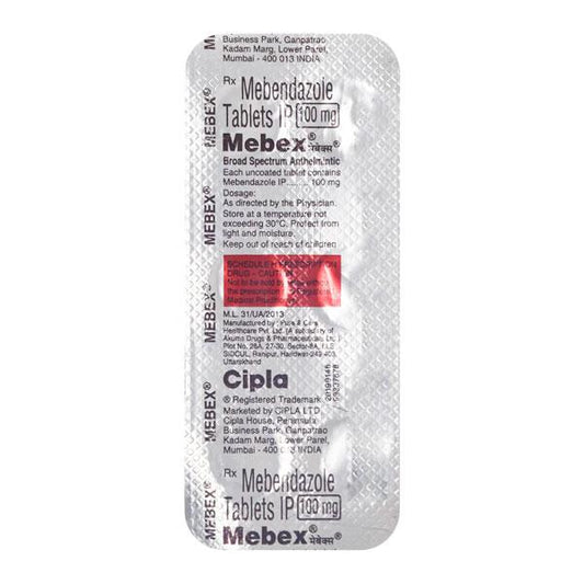 Mebex Tablet 6'S - Global Surgicals