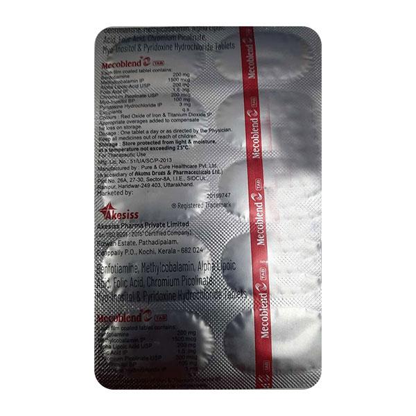 MECOBLEND Tablet 10's - Global Surgicals