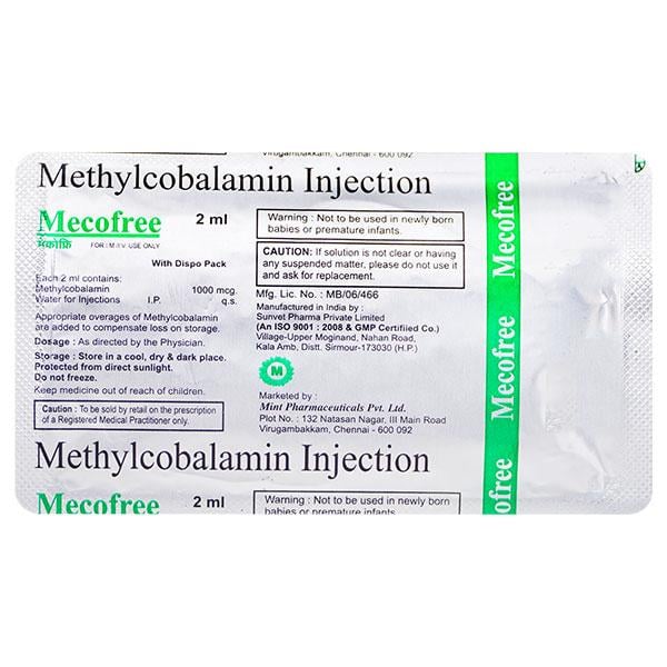 MECOFREE Injection 2ml - Global Surgicals
