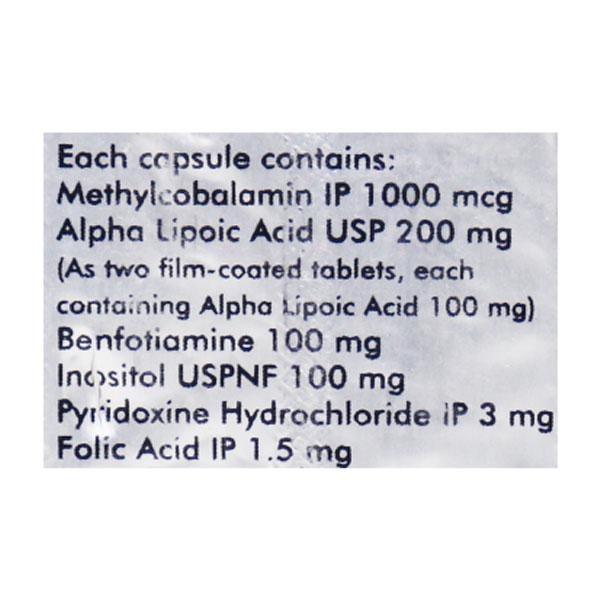 Meconerv Forte Capsule 10'S - Global Surgicals