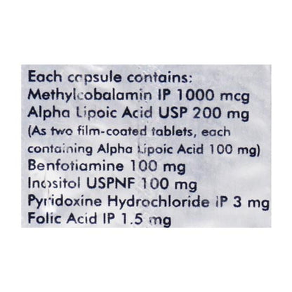 Meconerv Forte Capsule 10'S - Global Surgicals