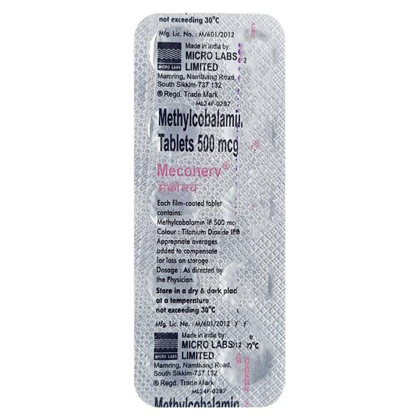 Meconerv Tablet 10'S - Global Surgicals