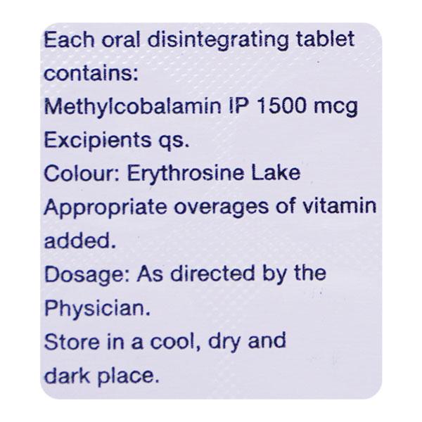 MECONEURON OD 1500mcg Tablet 15's - Global Surgicals