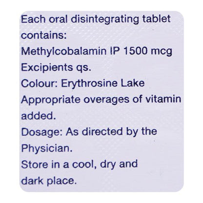 MECONEURON OD 1500mcg Tablet 15's - Global Surgicals