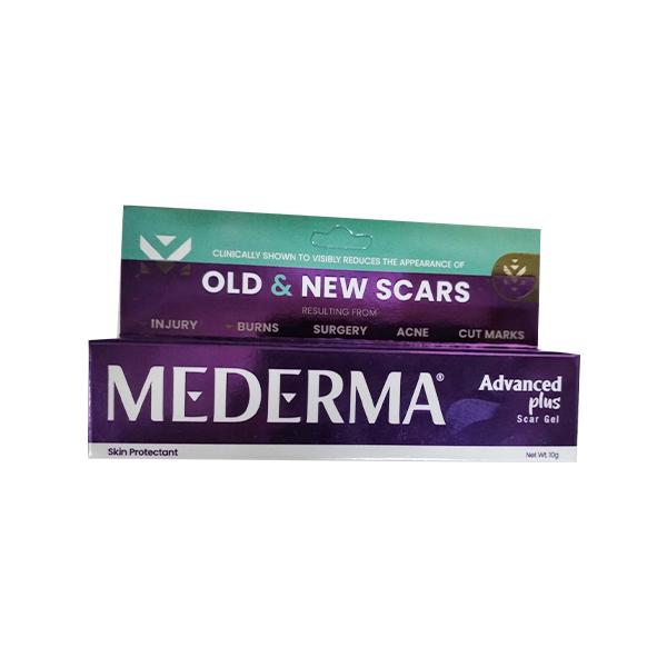 MEDERMA ADVANCED PLUS SCAR Gel 10gm - Global Surgicals