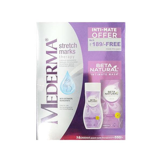 MEDERMA STRETCH MARK THERAPY (INTI-MATE OFFER) Cream 25gm - Global Surgicals