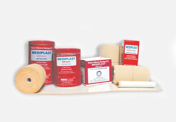 Medica Elastic Adhesive Bandage/Mediplast - Global Surgicals