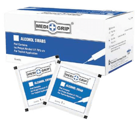 Medigrip Alcohol Swabs - Global Surgicals