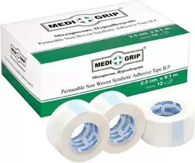 Medigrip Permeable Non woven Synthetic Adhesive B.P Paper Tape - Global Surgicals