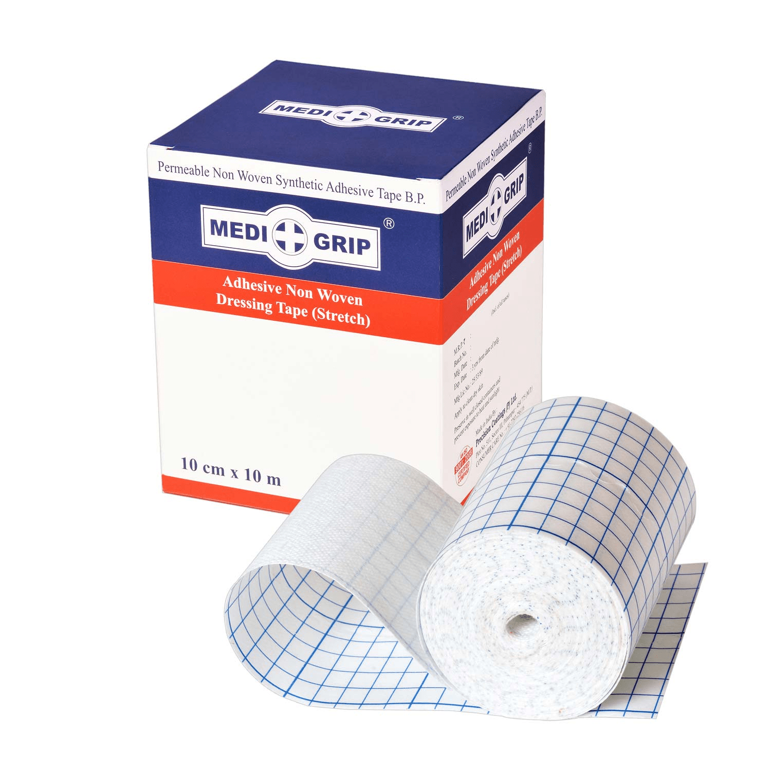 Medigrip Permeable Non Woven Synthetic Adhesive Stretch Tape B.P. - Global Surgicals
