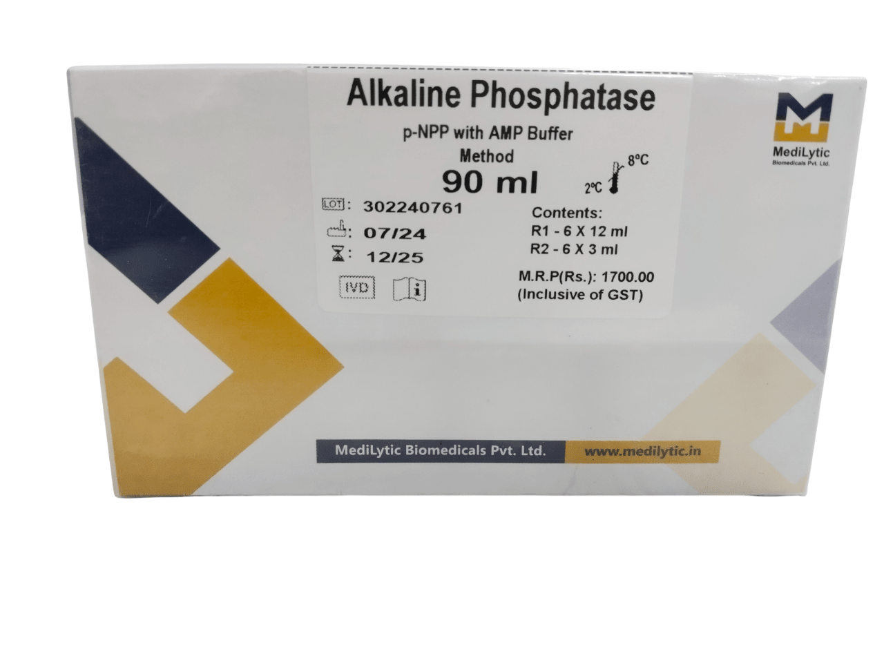 Medilytic Biomedicals Alkaline Phosphatase AMP - Global Surgicals